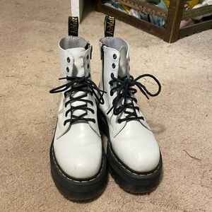 Dr. Martens while Jadon platforms
